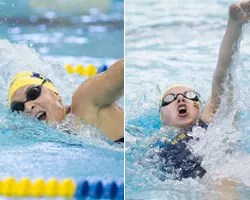 Adrienne Bicek (L) and Marni Oldershaw