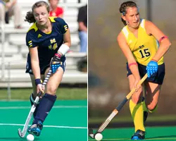 Rachael Mack (L) and Lauren Thomas