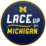Lace Up for Michigan logo