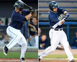 Patrick Biondi (L) and Coley Crank