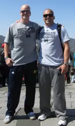 Mike Favre (L) and Bo Sandoval