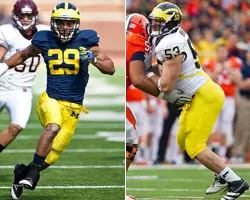 Troy Woolfolk (L) and Ryan Van Bergen