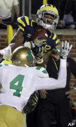 Roy Roundtree's winning catch vs. the Irish in 2011