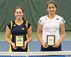Ronit Yurovsky (L) and Emina Bektas