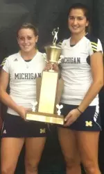 Brooke Bolender (L) and Emina Bektas