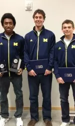 From left: Evan King, Barrett Franks, Alex Petrone