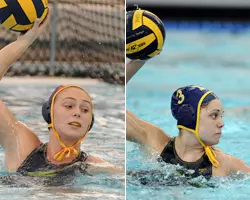 Alex Adamson (L) and Kelsey Nolan