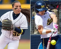 Sierra Romero (L) and Ashley Lane