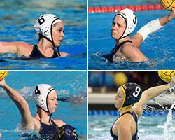 Clockwise from top left: Hathaway Moore, Kelsey Nolan, Audrey Pratt, Elizabeth Williams