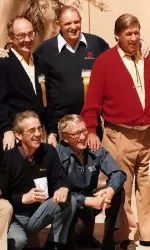 Wally Grant (bottom right) and Al Renfrew (top middle)