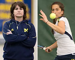 Ronni Bernstein (L) and Emina Bektas