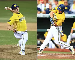 Brett Adcock (L) and Carmen Benedetti