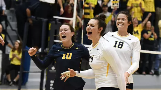 From left: Jenna Lerg, Cori Crocker, Carly Skjodt