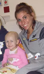 From left: Cailee Hills, Nicole Artz and Paige Zaziski