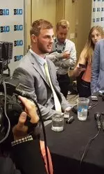 Jake Butt at Big Ten Football Media Days