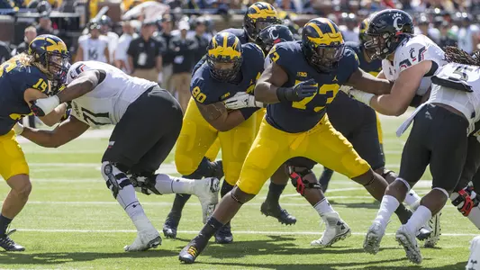 Bryan Mone (90) and Maurice Hurst (73)
