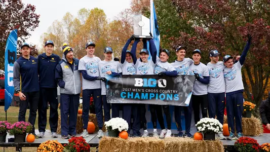 Men's Cross Country Big Ten Champions