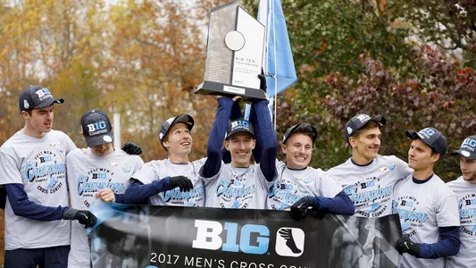 Men's Cross Country Big Ten Champions