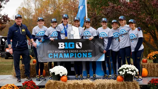 Women's Cross Country Big Ten Champions