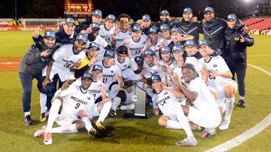 Men's Soccer Big Ten Champions