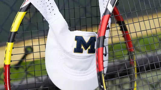 Women's Tennis Visor and Racket