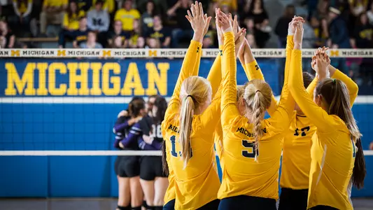 Volleyball Huddle Generic