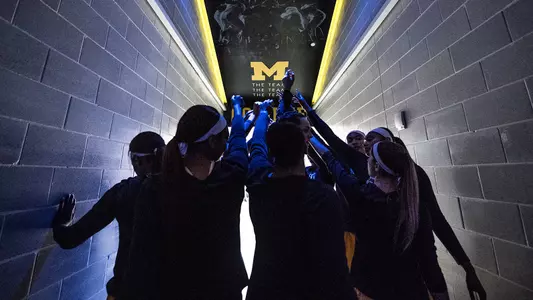 Women's Basketball Huddle Generic