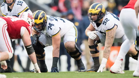 Ben Bredeson and Mason Cole