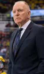 Red Berenson at Joe Louis Arena