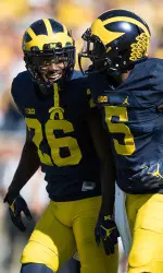Jourdan Lewis (left) and Jabrill Peppers