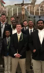 Group photo in the Sistine Chapel