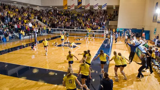 Volleyball Celebration vs. Ohio