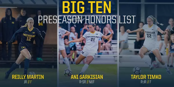 Big Ten Preseason Honors List
