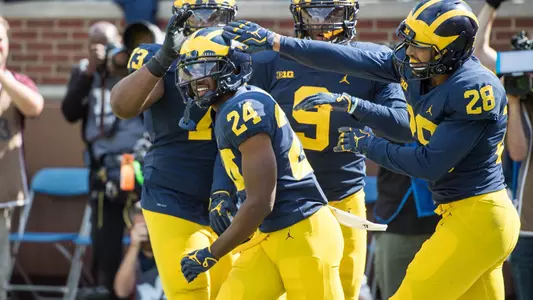 Lavert Hill Touchdown Celebration