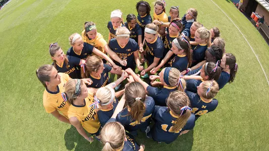 Women's Soccer Huddle