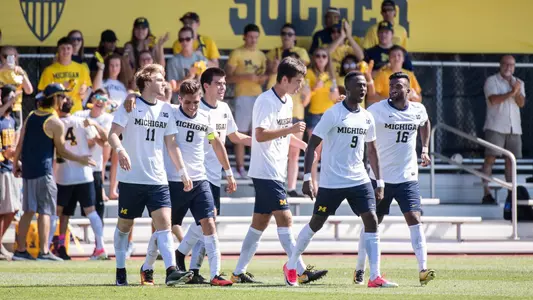 Men's Soccer Celebration