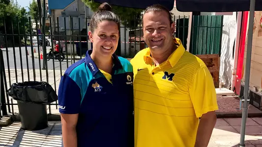 Alex Corbett and Dr. Marcelo Leonardi