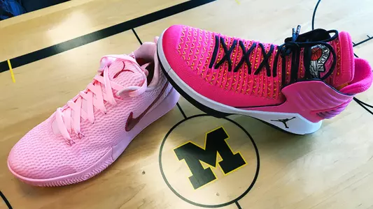 Women's Basketball Pink Game Shoes Generic