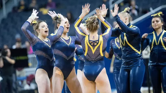 Women's Gymnastics Celebration Generic