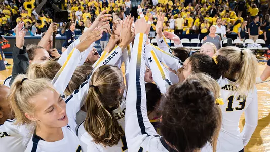 Volleyball Team Huddle Generic