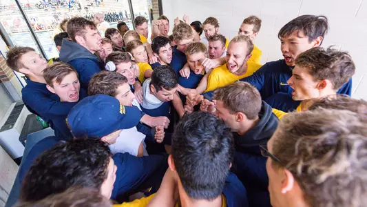 Men's Swimming & Diving Team Huddle Generic