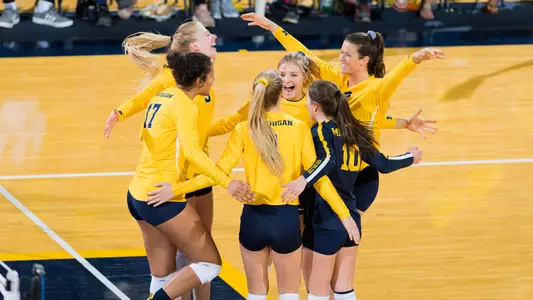 Volleyball Team Celebration Generic