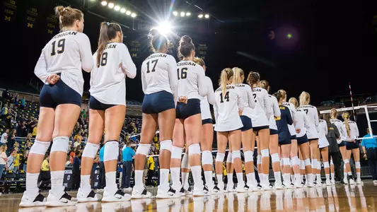 Volleyball Pregame Lineup Generic