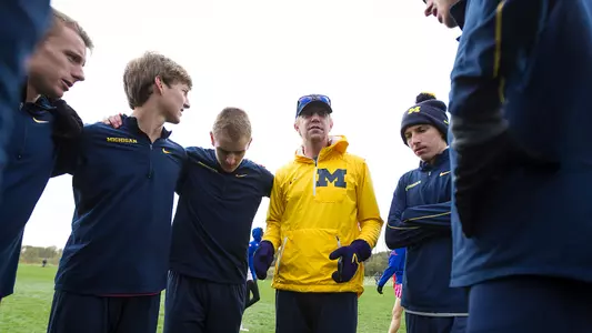 Men's Cross Country Team Huddle Generic