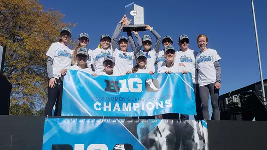 Women's Cross Country Big Ten Champs 2018