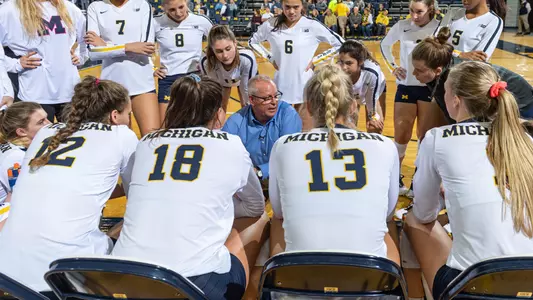 Volleyball Team Huddle Generic