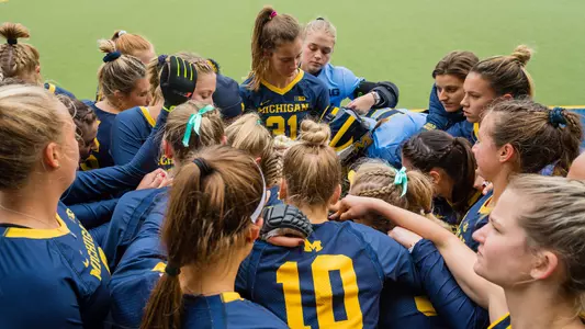 Field Hockey Team Huddle Generic