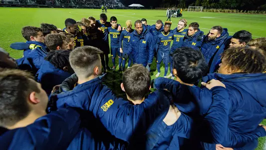 Men's Soccer Team Huddle Generic