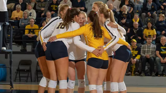 Volleyball Team Huddle Generic