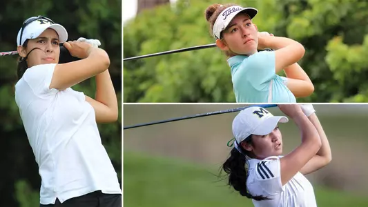 Clockwise from left: Mikaela Schulz, Hailey Borja, Anika Dy